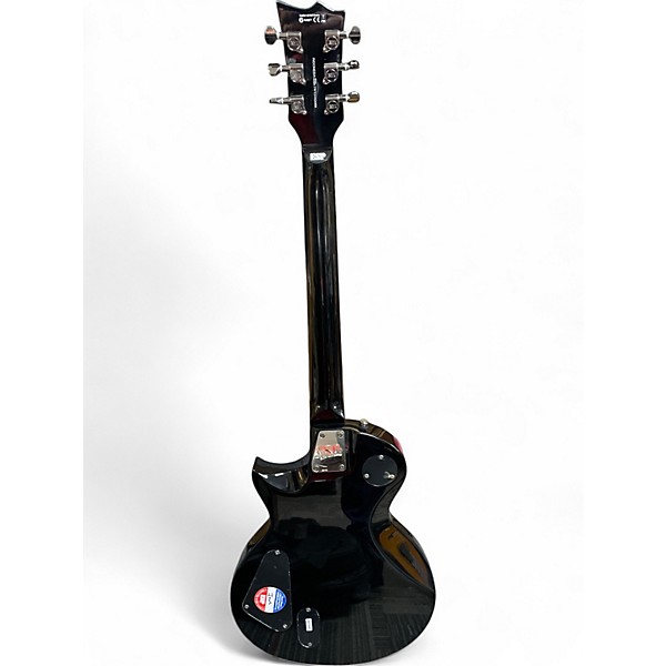 Used 2012 ESP LTD EC330FM See-Thru Green Solid Body Electric Guitar