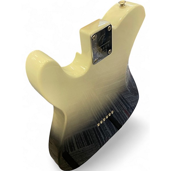 Used Fender Player Plus Telecaster Black White Fade Solid Body Electric Guitar