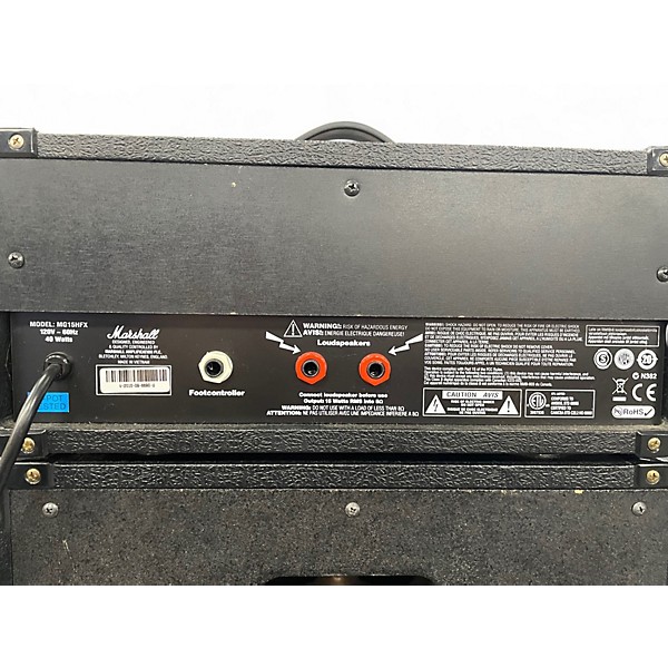 Used Marshall MG15HFX Guitar Stack
