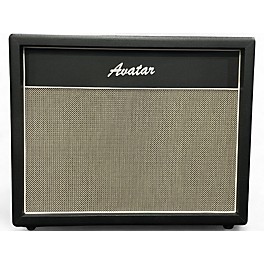 Used Avatar G212 Vintage Salt and Pepper Guitar Cabinet