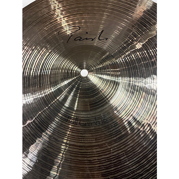 Used Paiste 18in Signature Full Crash Cymbal