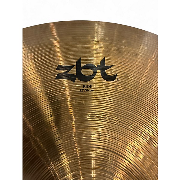 Used Zildjian 22in ZBT Ride Cymbal