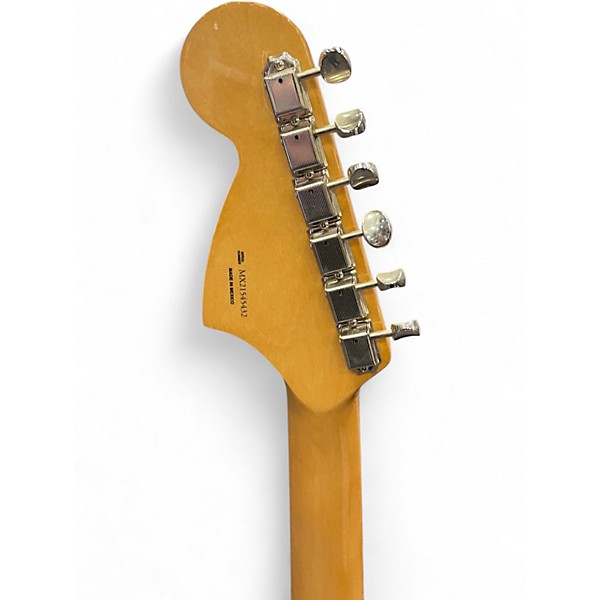 Used Fender Jagstang Red Solid Body Electric Guitar