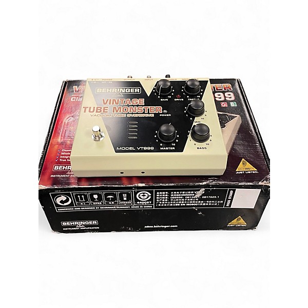 Used Behringer VT999 Vintage Tube Monster Effect Pedal