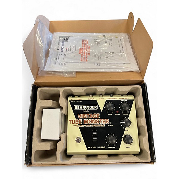 Used Behringer VT999 Vintage Tube Monster Effect Pedal