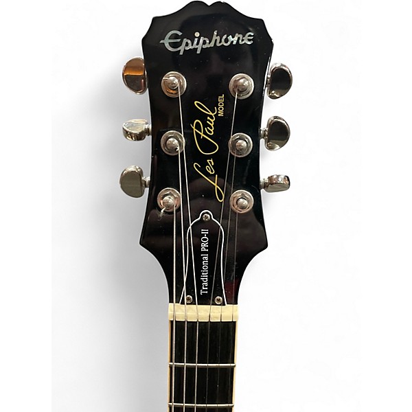 Used Epiphone Les Paul Traditional PRO II Iced Tea Burst Solid Body Electric Guitar