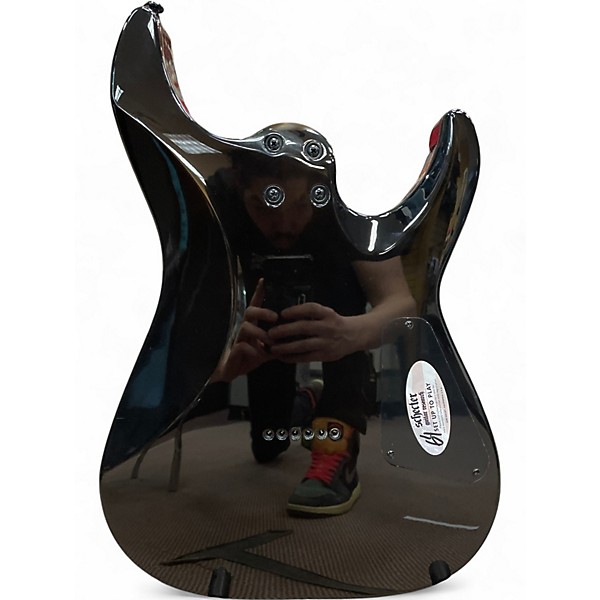 Used Schecter Guitar Research C1 Standard Left Handed Faded Burst Burl Electric Guitar