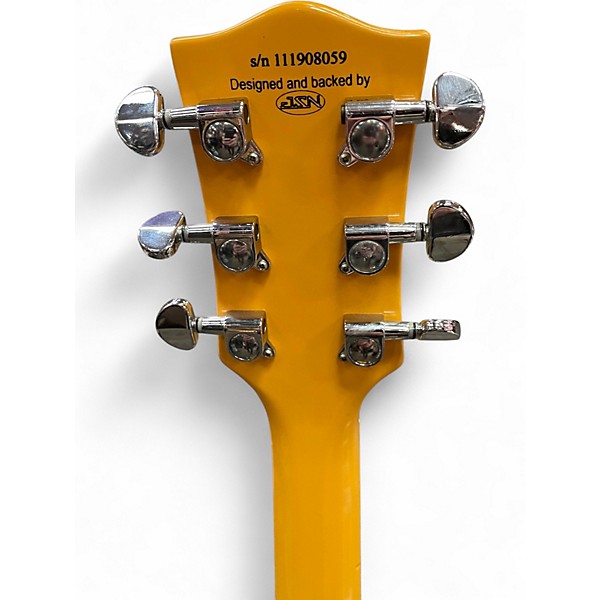Used Firefly FFDCS YELLOW Solid Body Electric Guitar