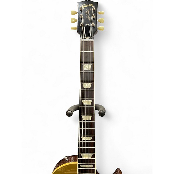 Used 2022 Gibson Custom Murphy Lab 1956 Les Paul Light Aged GOLD TOP DARK BACK Solid Body Electric Guitar
