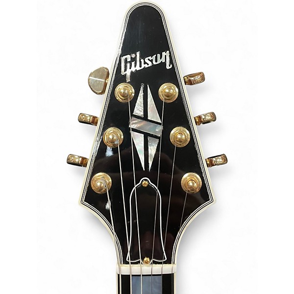 Used 2015 Gibson Flying V Custom Wine Red Solid Body Electric Guitar