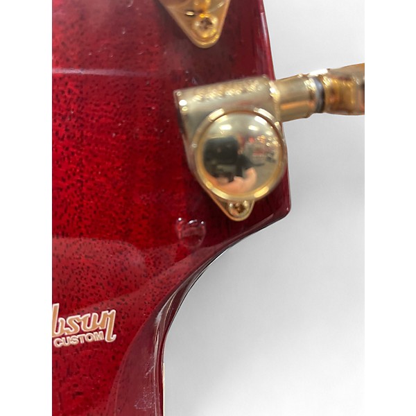 Used 2015 Gibson Flying V Custom Wine Red Solid Body Electric Guitar