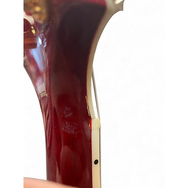 Used 2015 Gibson Flying V Custom Wine Red Solid Body Electric Guitar