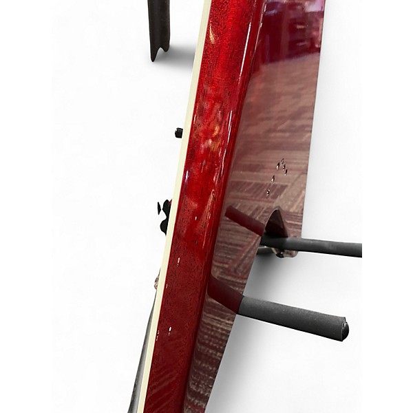 Used 2015 Gibson Flying V Custom Wine Red Solid Body Electric Guitar