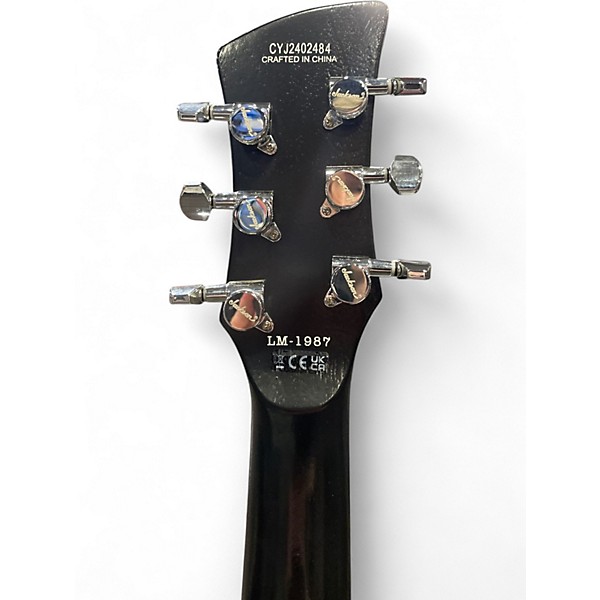 Used Jackson LM-87 Lee Malia Black Solid Body Electric Guitar