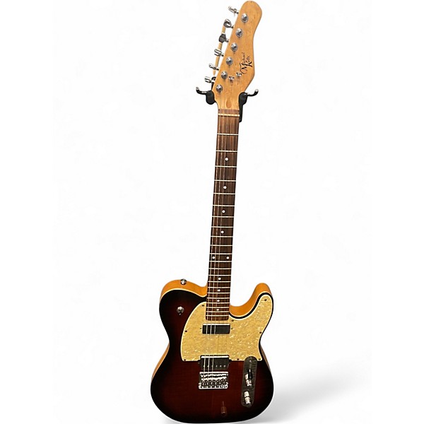 Used Michael Kelly HYBRID 55 BROWN SUNBURST Solid Body Electric Guitar