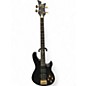 Used Schecter Guitar Research Johnny Christ Signature Black Electric Bass Guitar thumbnail