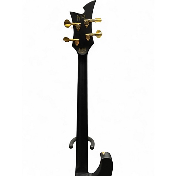 Used Schecter Guitar Research Johnny Christ Signature Black Electric Bass Guitar