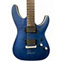 Used Schecter Guitar Research C1 Platinum TRANS BLUE Solid Body Electric Guitar
