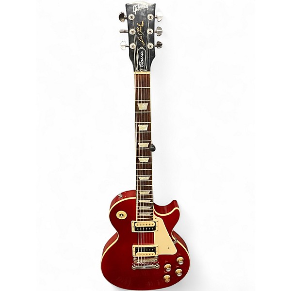 Used Gibson Les Paul Classic CHERRY Solid Body Electric Guitar