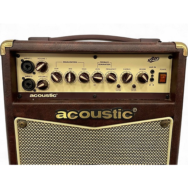 Used Acoustic A20 20W Acoustic Guitar Combo Amp