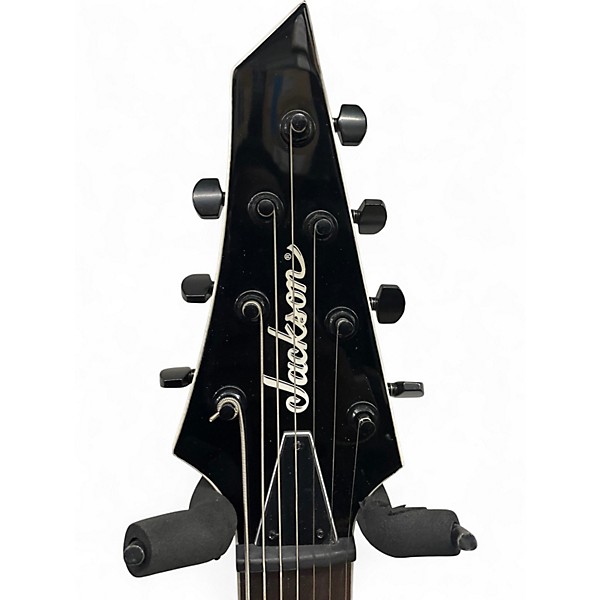 Used Jackson JS32-7 Dinky DKA 7 String Snow White Solid Body Electric Guitar