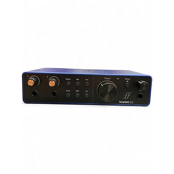 Used Focusrite Scarlett 2i2 ANNIVERSARY EDITION Audio Interface