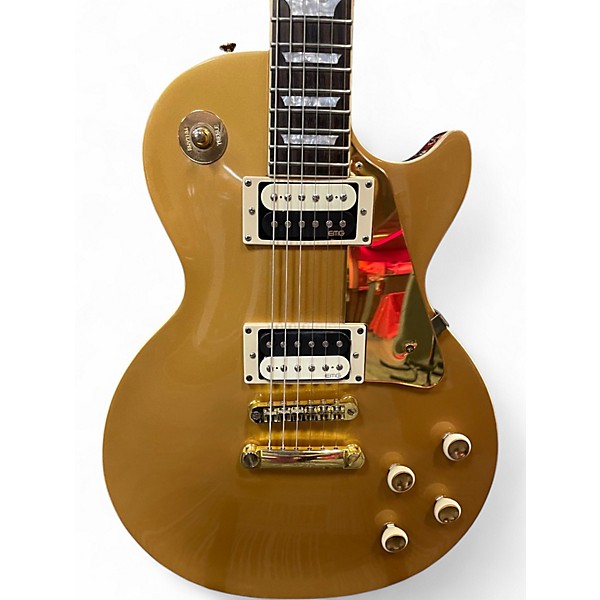 Used Epiphone Les Paul Standard Gold Top Solid Body Electric Guitar