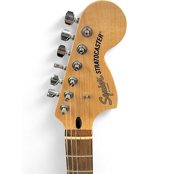 Used Squier Affinity Stratocaster Olympic White Solid Body Electric Guitar