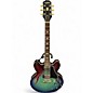 Used Epiphone ES335 FIGURED BLUEBERRY BURST Hollow Body Electric Guitar thumbnail