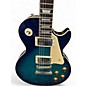 Used Epiphone Les Paul Standard Plus Pro Trans Blue Solid Body Electric Guitar