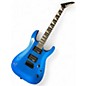 Used Jackson JS22 Dinky Metallic Blue Solid Body Electric Guitar
