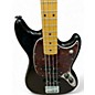 Used Fender Mustang Bass Black Electric Bass Guitar