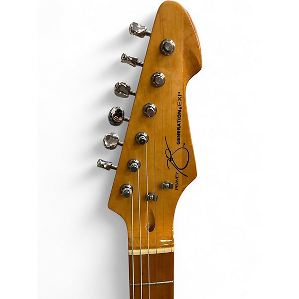 Used Peavey Generation EXP White Solid Body Electric Guitar