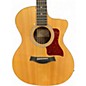 Used Taylor 214CE Deluxe Natural Acoustic Electric Guitar