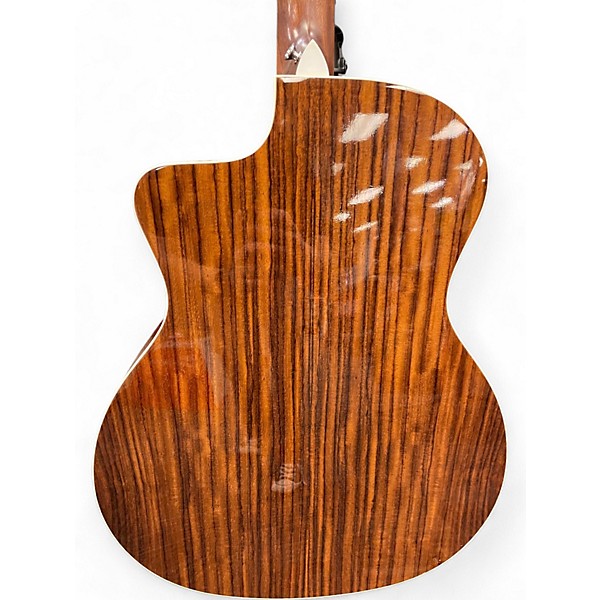 Used Taylor 214CE Deluxe Natural Acoustic Electric Guitar