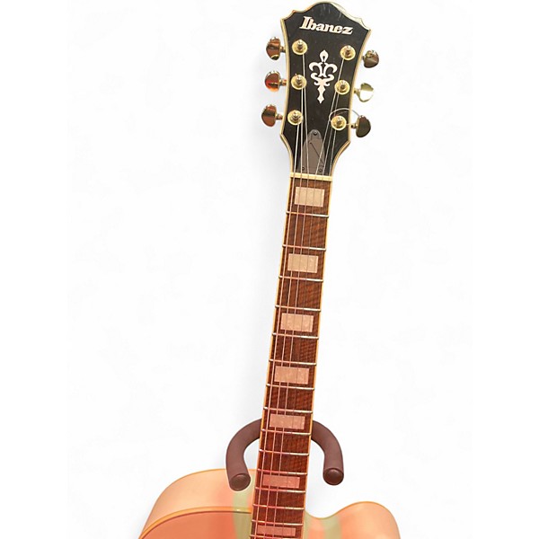 Used Ibanez AF75T White Hollow Body Electric Guitar