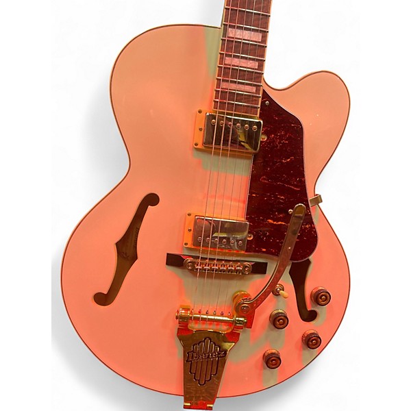 Used Ibanez AF75T White Hollow Body Electric Guitar