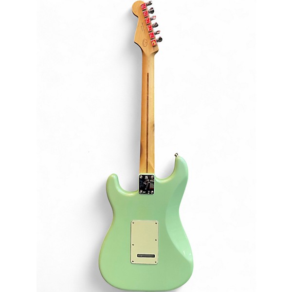 Used Fender LTD Player Stratocaster Surf Pearl Solid Body Electric Guitar