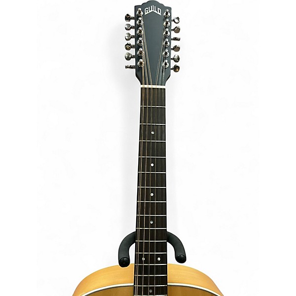 Used Guild Guild Westerly Collection F-2512E Natural 12 String Acoustic Electric Guitar