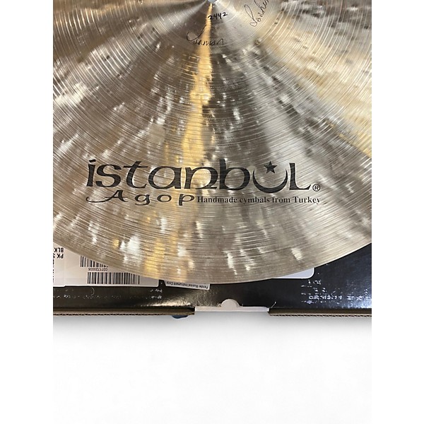 Used Istanbul Agop 24in Traditional Dark Crash Cymbal