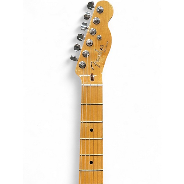 Used Fender American Elite Thinline Telecaster Natural Hollow Body Electric Guitar