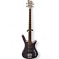 Used RockBass by Warwick Corvette Nirvana Black Transparent Satin Electric Bass Guitar thumbnail