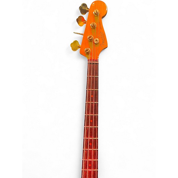 Used Fender 75th Anniversary Commemorative American Jazz Bass 2-Color Bourbon Burst Electric Bass Guitar