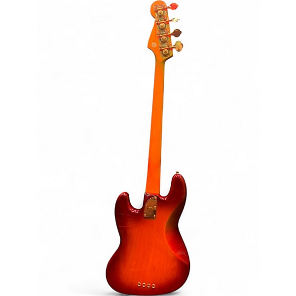 Used Fender 75th Anniversary Commemorative American Jazz Bass 2-Color Bourbon Burst Electric Bass Guitar