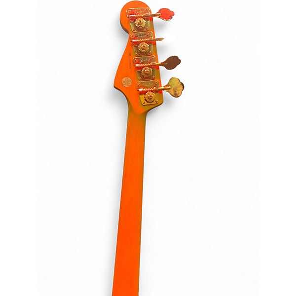 Used Fender 75th Anniversary Commemorative American Jazz Bass 2-Color Bourbon Burst Electric Bass Guitar