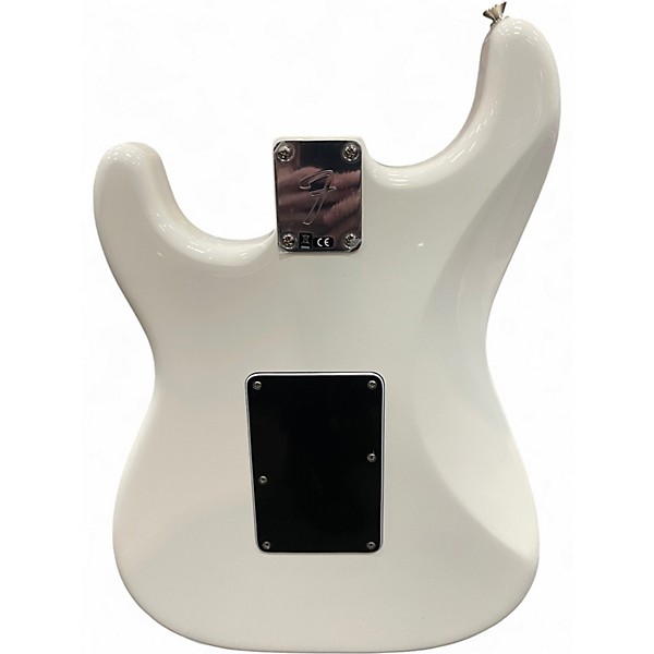 Used Fender Player Stratocaster HSS Floyd Rose Polar White Solid Body Electric Guitar
