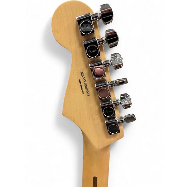 Used Fender Player Stratocaster HSS Floyd Rose Polar White Solid Body Electric Guitar