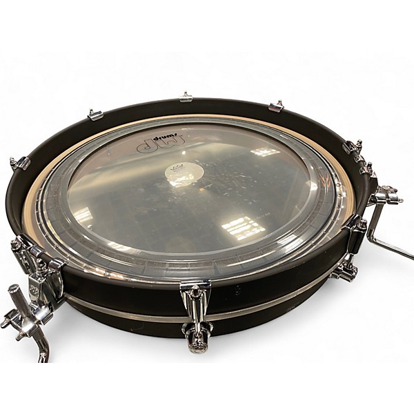 Used DW 20in Design Series Pancake Bass Drum Black Drum