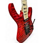 Used Jackson JS34Q Dinky red Solid Body Electric Guitar