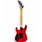 Used Jackson JS34Q Dinky red Solid Body Electric Guitar